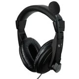STF Wired on-ear core headphones with microphone for school or office